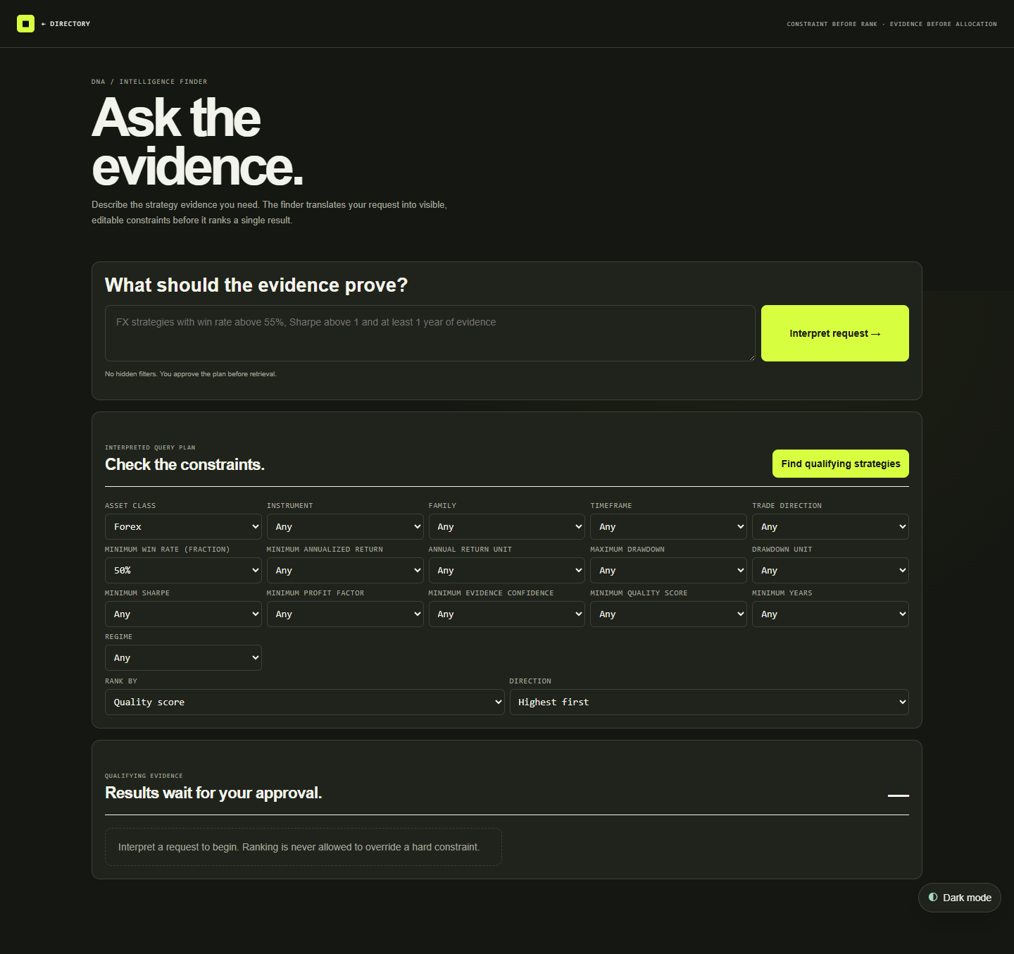 EP051 — Ep051 · Mobile Final Audit · Intelligence 1440 Dark