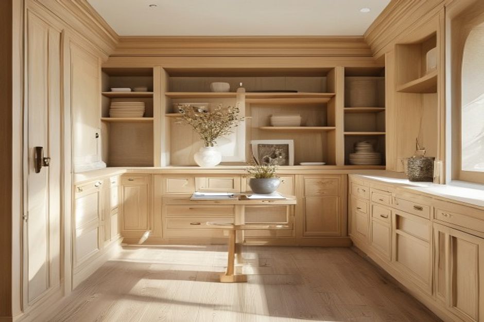 Illustrative fitted timber joinery direction