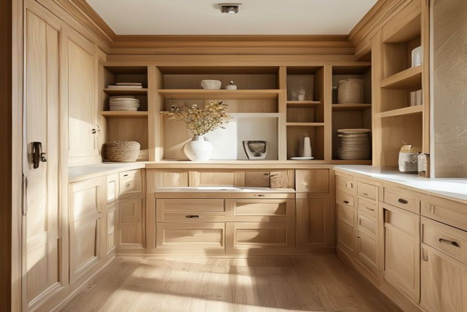 Illustrative carpentry finish direction